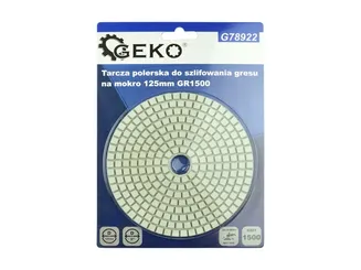 Geko Tarcza do szlifowania gresu 125mm GR1500 na mokro G78922 - 4