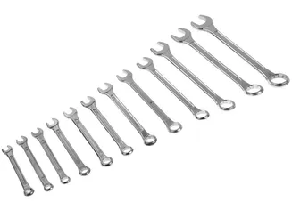 Geko Klucze płasko oczkowe 6-22mm zestaw 12el. G01550 - 2