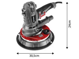 Graphite Szlifierka do gipsu 900W 180 mm LED 59G263 - 3