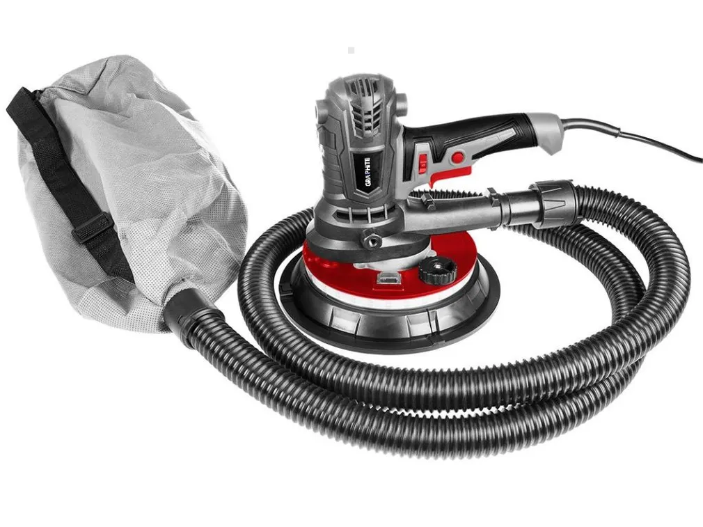 Graphite Szlifierka do gipsu 900W 180 mm LED 59G263
