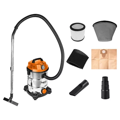 NEO Tools Odkurzacz przemysłowy 1400W 30 L 04-738