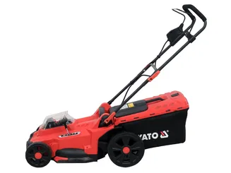 Yato Kosiarka akumulatorowa 2x18V 43cm + 2x4ah + podwójna ładowarka YT-85224 - 2