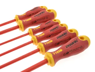 Felo Wkrętaki Ergonic seria 400 płaskie i PH 6 szt. 1000V FL41396198 - 2