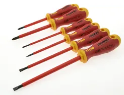 Felo Wkrętaki Ergonic seria 400 płaskie i PH 6 szt. 1000V FL41396198