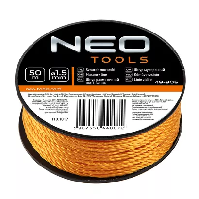Neo Tools Sznurek murarski 50 m 49-905
