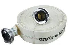 Geko Wąż parciany /strażak/ 2" 30m ze złączkami  G70002