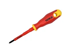 Yato Wkrętak elektrotechniczny 1000V krzyżowy Pozidriv S2 (Pz1-Pz2)