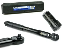 Geko Klucz dynamometryczny 1/4" 5-25Nm Black G10067