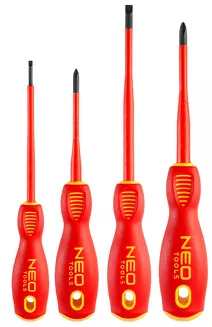 NEO Tools Zestaw wkrętaków izolowanych 1000V slim 4 szt. 04-144 - 12