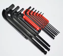 Stanley Klucze imusowe hex z kulką 9 szt. 1,5-10mm  0-69-256 