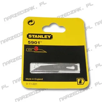 Stanley Ostrza skalpel  trapezowe długie 3szt.  0-11-221   - 2