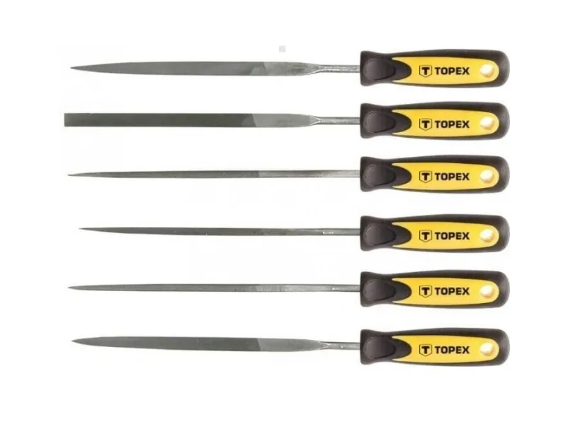 Topex Komplet pilników do metalu iglaki Ergo Design 6szt. 06A010 