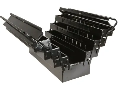 Topex Skrzynka metalowa, 7 częściowa 22" 79R102