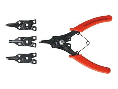 Top Tools Szczypce do pierścieni Segera z 4 końcówkami 32D320