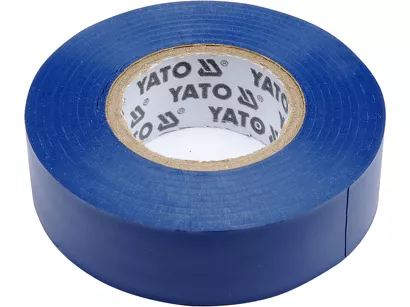 Yato Taśma elektroizolacyjna PVC niebieska 19 mm x 20 m YT-81651