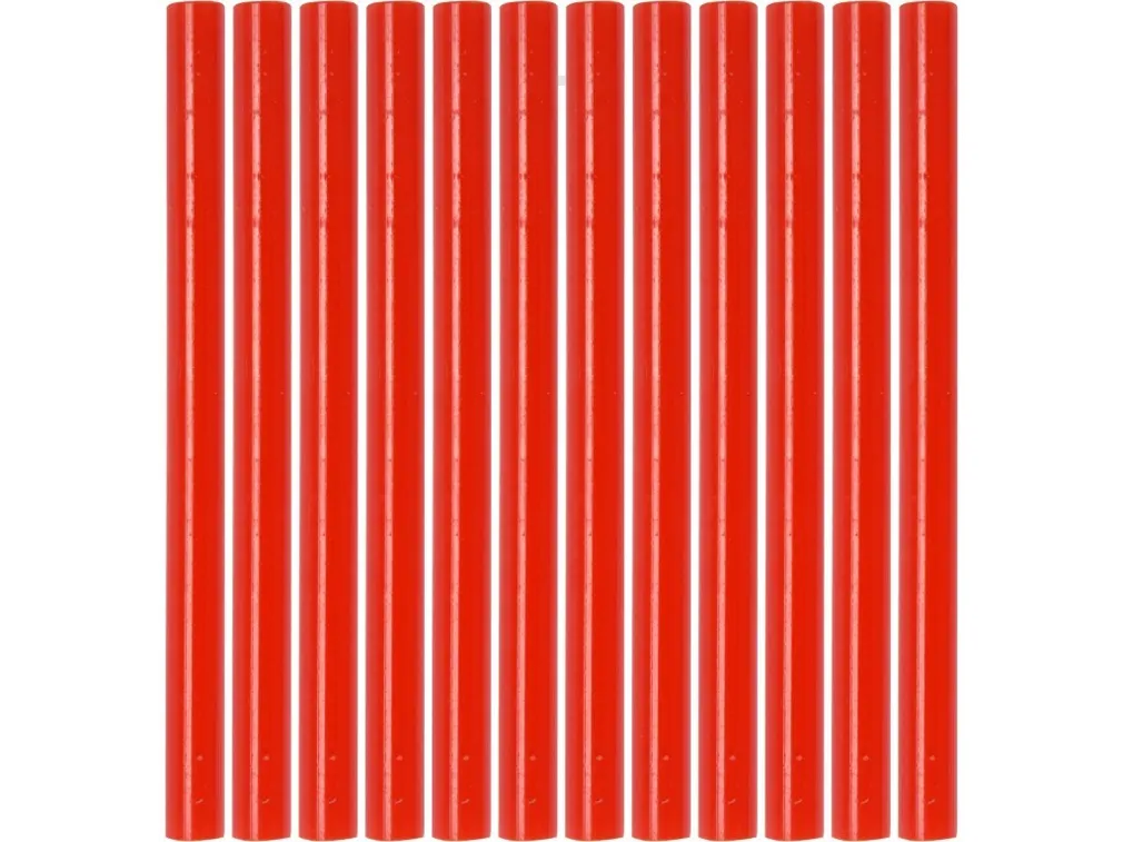 Yato Klej termotopliwy czerwony 7,2x100mm 12 sztuk YT-82442