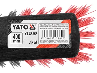 Yato Miotła uliczna szczotka końcówka do chodników 400mm YT-86855 - 4