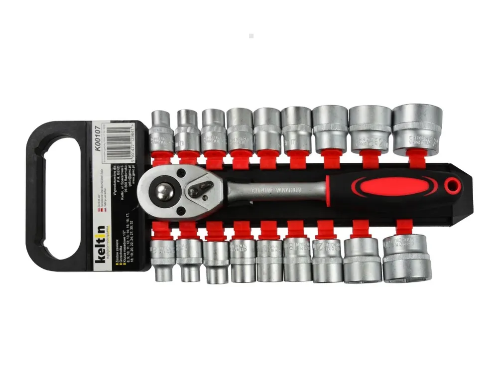 Kietlin Klucze nasadowe z grzechotką 8-32mm 1/2