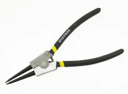 Quatros Szczypce do pierścieni Segera zewnętrzne proste 225mm  QS53011