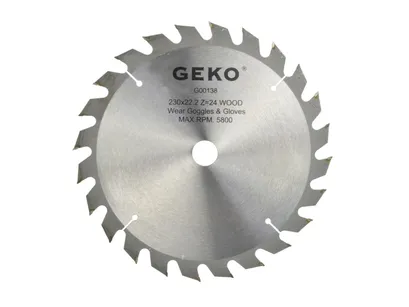 Geko Tarcza do cięcia drewna 230x22mm 24z. G00138 