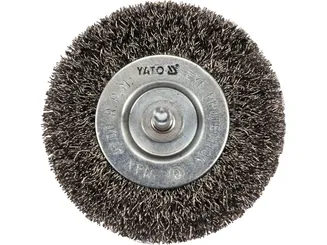 Yato Szczotka tarczowa z trzpieniem 75mm INOX YT-47568 - 2