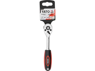 Yato Grzechotka prosta do nasadek 1/4