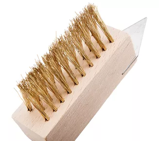 NEO Tools Szczotka druciana do kostki brukowej ze skrobakiem czyszcząca 39-220 - 6