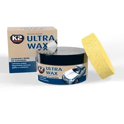 K2 Wosk do nabłyszczania i ochrony lakieru Ultra Wax z gąbką  K073