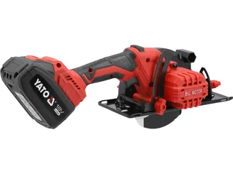 Yato Pilarka bezszczotkowa 18V 140mm bateria + ładowarka YT-8281185  - 7