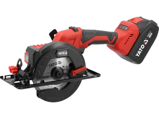 Yato Pilarka bezszczotkowa 18V 140mm bateria + ładowarka YT-8281185  - 2