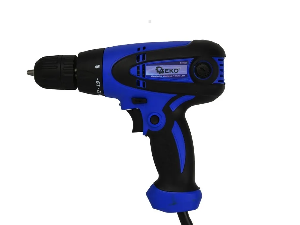 Geko Wkrętarka sieciowa 230V 10mm LED G80260