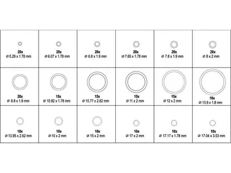 Yato Oringi do klimatyzacji 270szt. YT-06879 PROMOCJA - 2