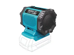 Dedra Głośnik Bluetooth 18V USB SAS+ALL DED7004 