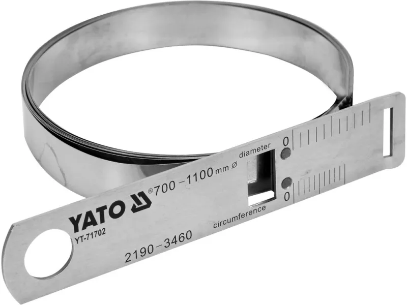 Yato Średnicówka taśmowa do pomiaru obwodu i średnicy 700-1100mm YT-71702 