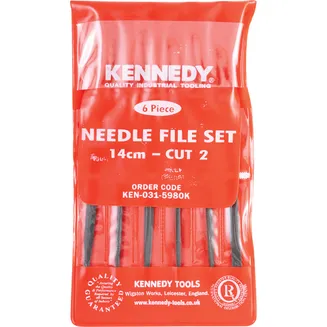 Kennedy Pilniki do metalu 140mm komplet 6szt. KEN0315980K - 2