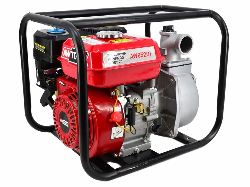 AWTOOLS Pompa do wody spalinowa motopompa 6,5HP 36m3/h AW85201