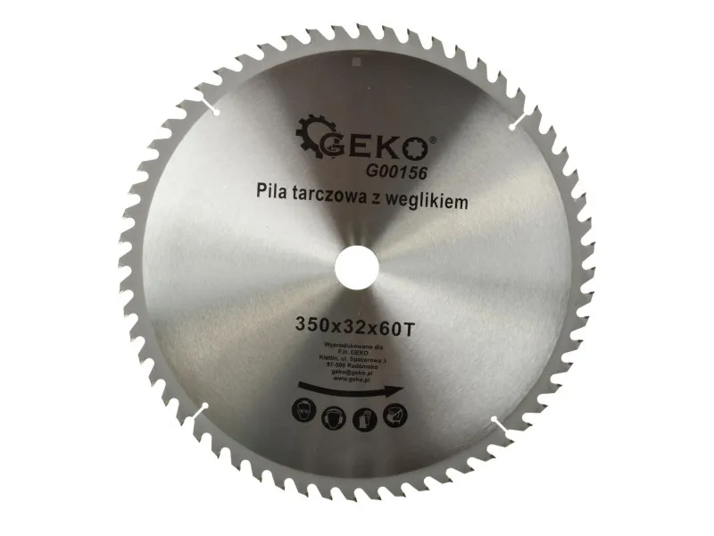 Geko Tarcza do cięcia drewna 350x32mm 60z. G00156 