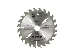 Geko Tarcza do cięcia drewna 160x22mm 24z. G00124 