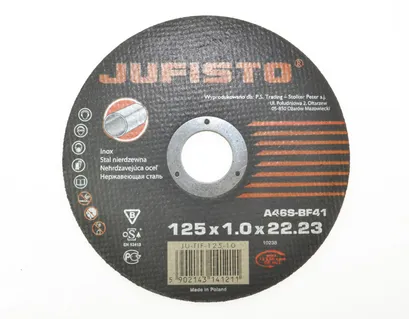Waart Tarcza do cięcia stali INOX 115x1,0mm JU-TIF-115-10 