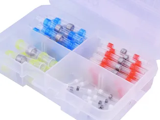 Geko Złączki koszulki termokurczliwe z cyną 50szt. G03607 - 2