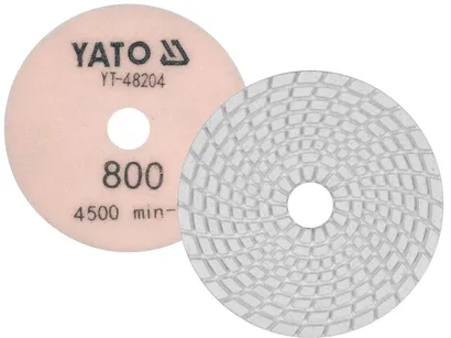 Yato Tarcza diamentowa do szlifowania gresu 100mm Gr 800 YT-48204