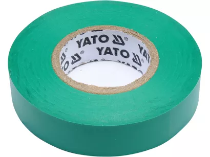 Yato Taśma elektroizolacyjna PVC zielona 15 mm x 20 m YT-81595