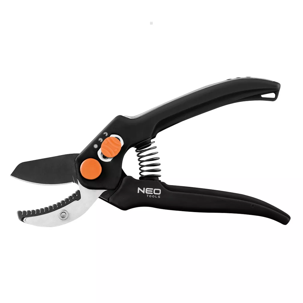 Neo Sekator kowadełkowy 185 mm, zakres do 15 mm, regulowany rozstaw 15-201