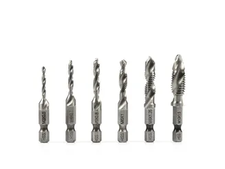 Geko Wiertła do metalu gwintujące HSS M3-M10 G38117 - 3