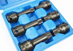 Quatros Klucze udarowe 1/2" Spline M14-M18 do piast VW QS50385 