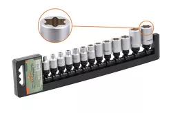 Jonnesway Zestaw 13szt. nasadek 3/8" i 1/2" E-TORX S06T5113S PROMOCJA