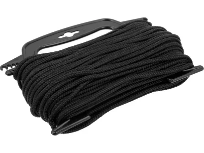 Vorel Lina pleciona PP 5 mm 30 m czarna 69465