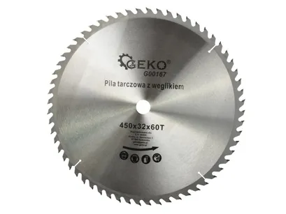 Geko Tarcza do cięcia drewna 450x32mm 60z. G00167 