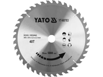 Yato Tarcza do drewna 305x40Tx30mm precyzyjna YT-60783
