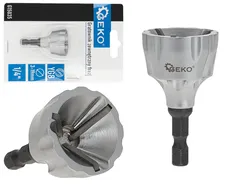 Geko Gratownik na wkrętarkę do prętów, szpilek, rur 3-19mm G15035